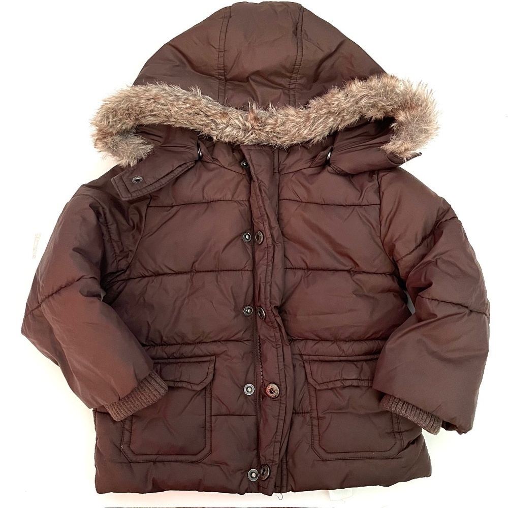 JOE Fresh Brown Puffer Jacket US 12-18M